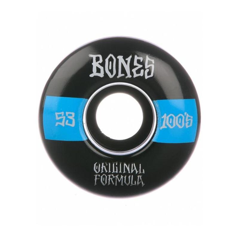 Bones Wheels 100's OG #19 V4 100A Wide black/blue
