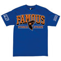 Famous T-shirt Reign royal/orange