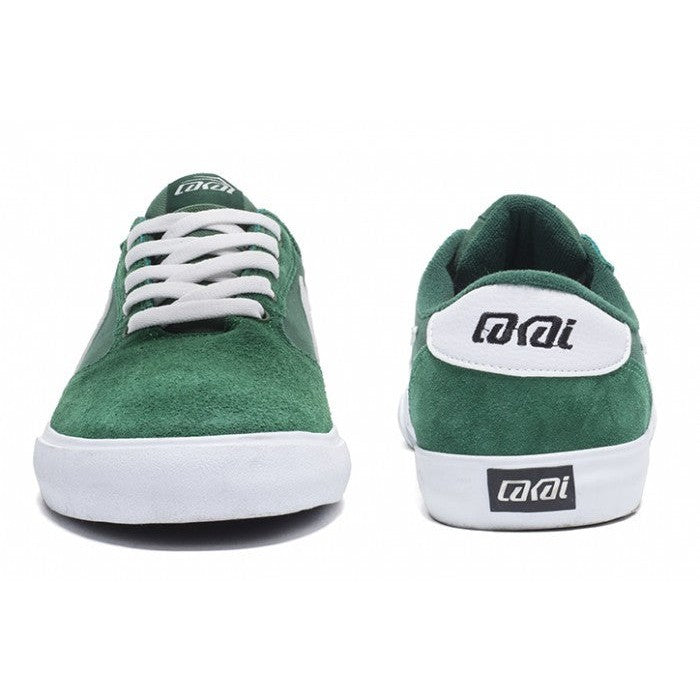 Lakai Schuhe Pico green/white suede
