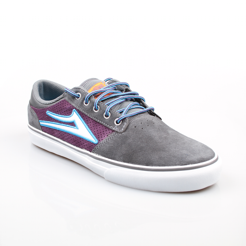 Lakai Schuhe Brea grey purple suede