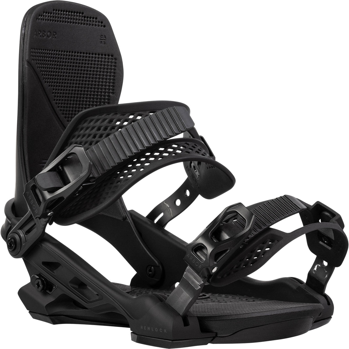 ARBOR Hemlock Snowboardbindung 2025 Black