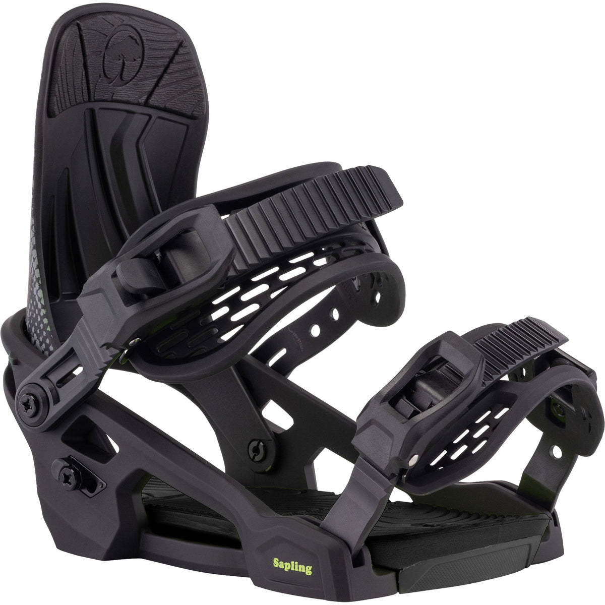 ARBOR Sapling Snowboardbindung 2025 Black Slime