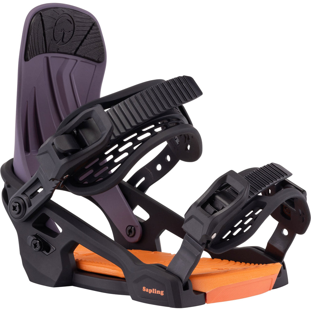 ARBOR Sapling Snowboardbindung 2025 Black Violet