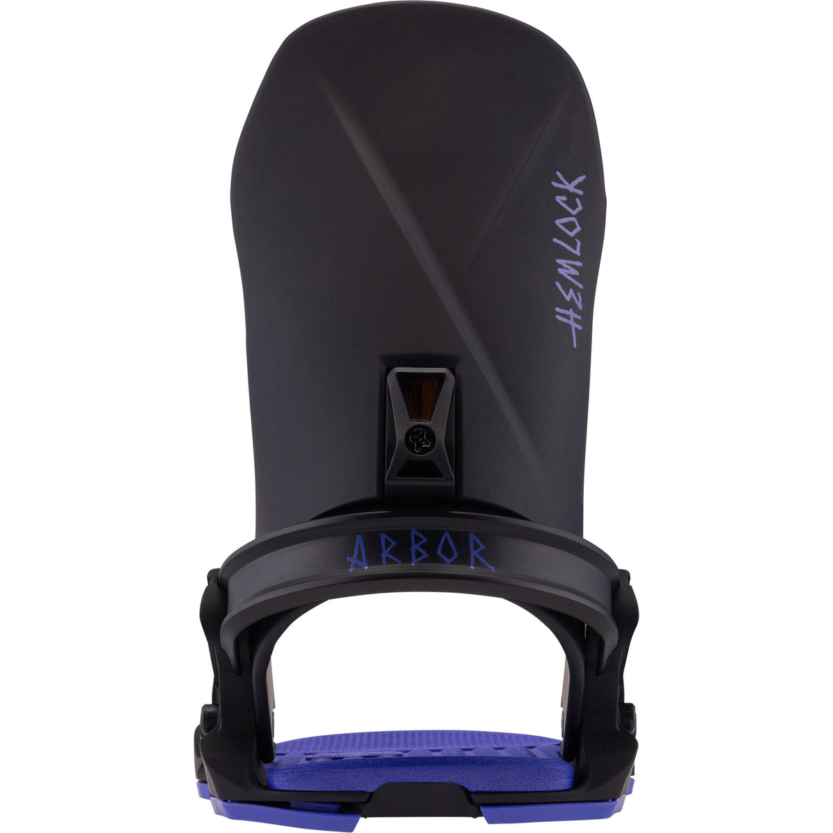 ARBOR Hemlock Snowboardbindung 2025 Black Purple