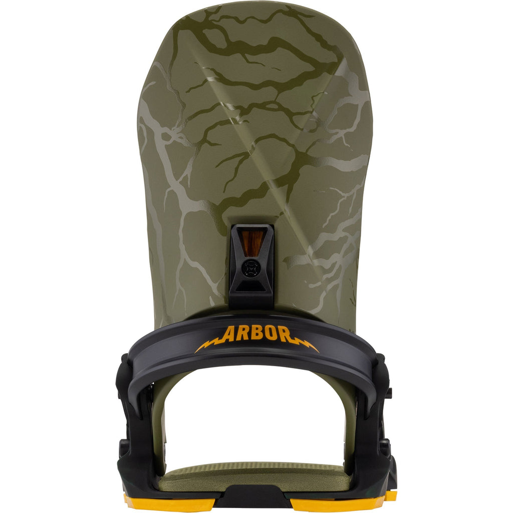 ARBOR Hemlock Snowboardbindung 2025 Black Military