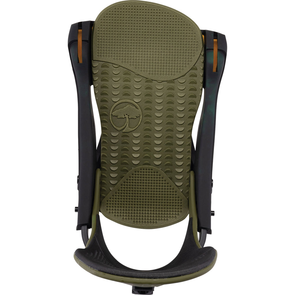 ARBOR Hemlock Snowboardbindung 2025 Black Military