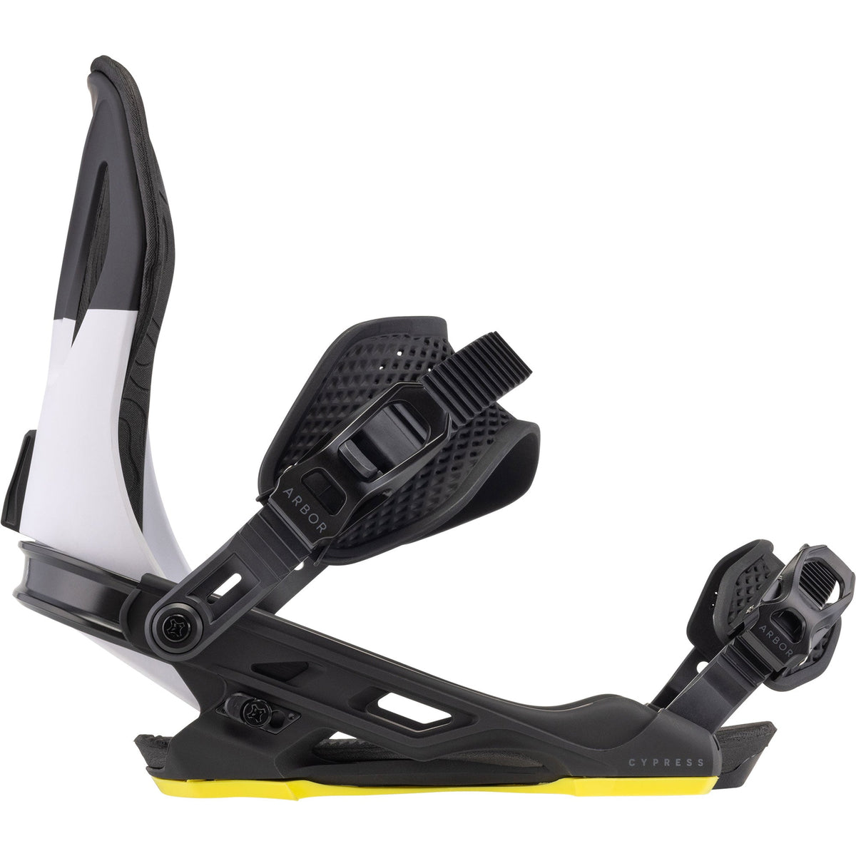 ARBOR Cypress Snowboardbindung 2025 Black White