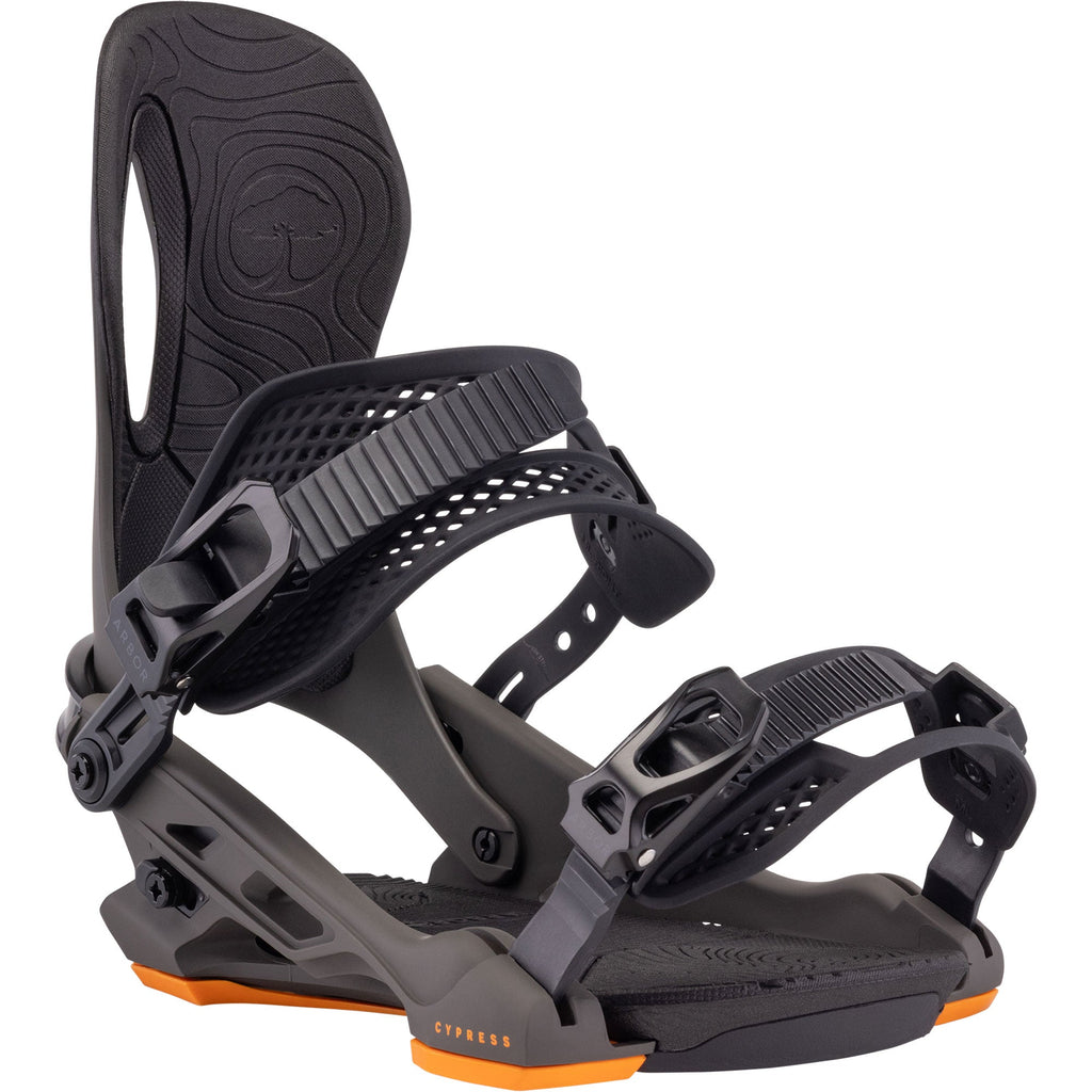 ARBOR Cypress Snowboardbindung 2025 Pat Moore Charcoal