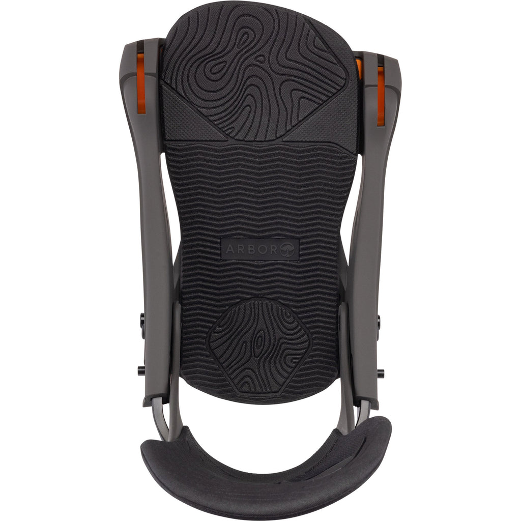 ARBOR Cypress Snowboardbindung 2025 Pat Moore Charcoal