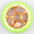 Madd Gear Scooter Wheel Blade 100mm Green/Gold  inkl Abec 5 Bearing