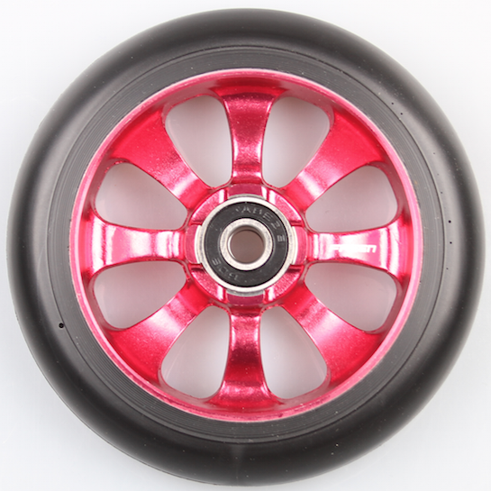 Fasen Wheels 8 Spokes Black/Red