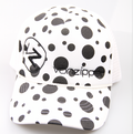 Vonzipper Trucker Cap Moby Dots White