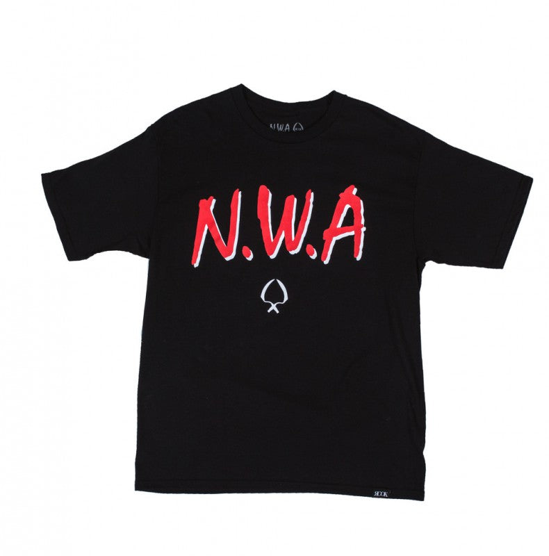 N.W.A. Logo Tee Black