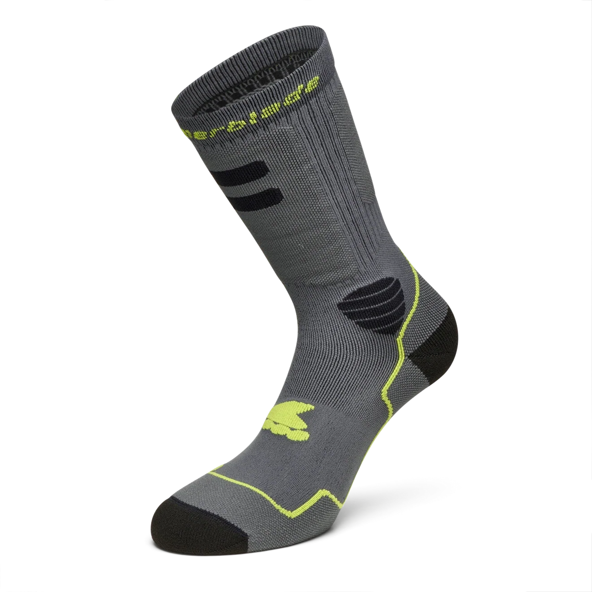 Rollerblade High Performance Socks Anthracite/Lime
