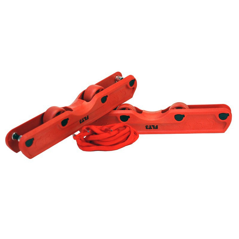 Ground-Control Featherlite 3 Frame Red + Laces