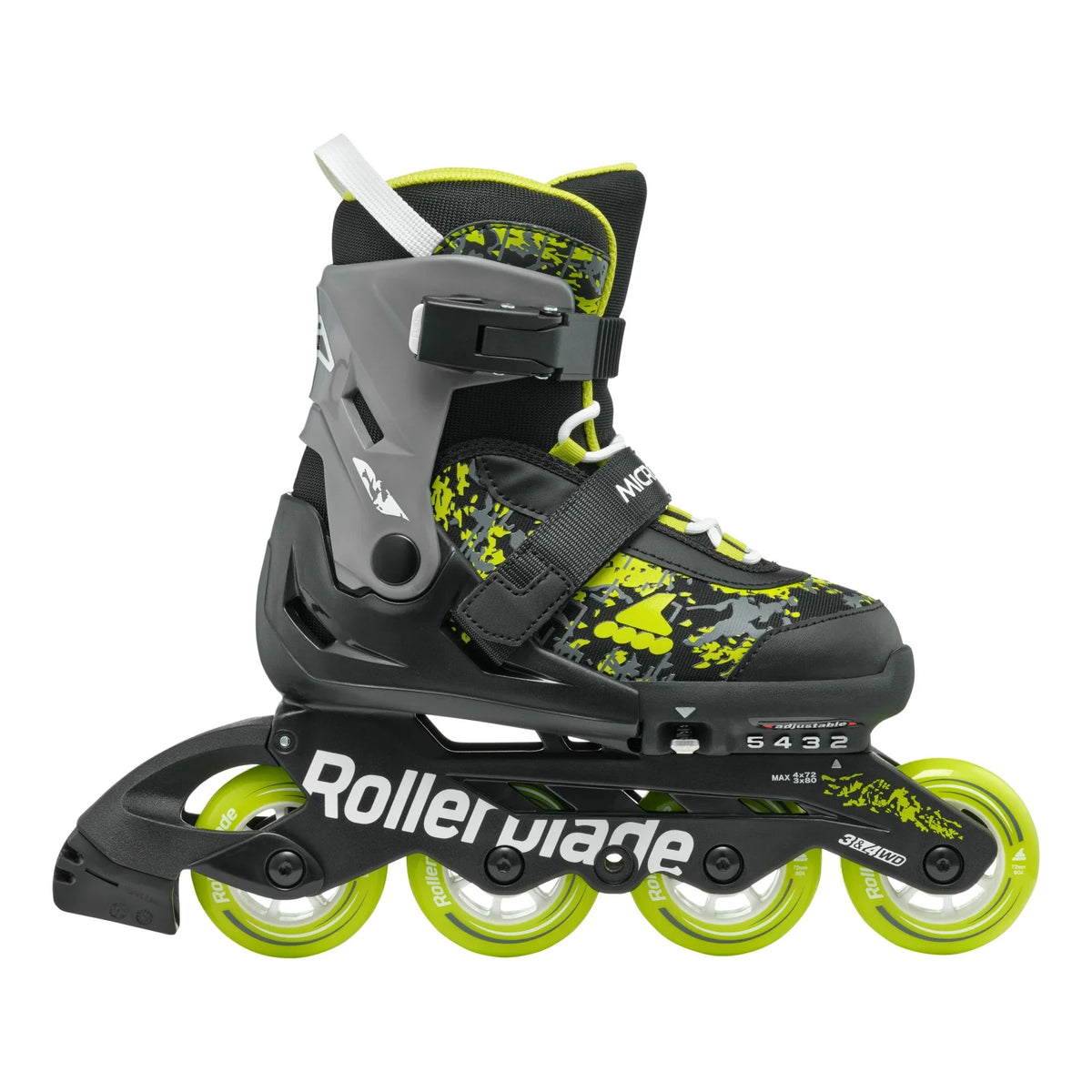 Rollerblade Kids Microblade SL Black/Lime