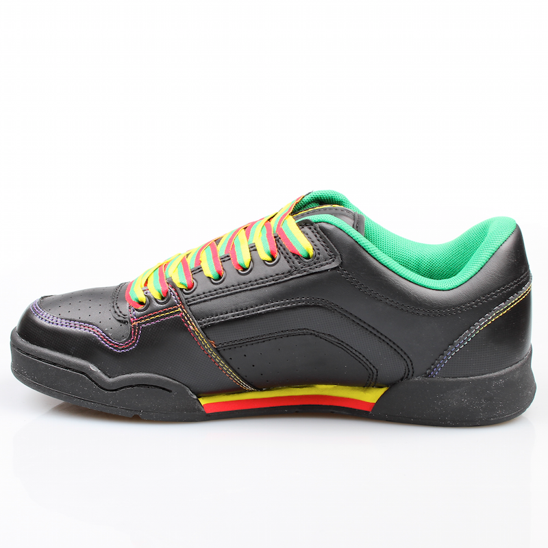 Kustom Schuhe Dekade black rasta