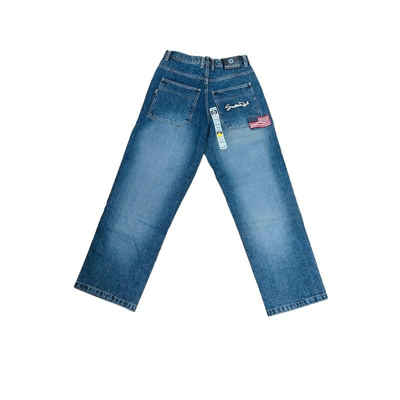 Southpole Baggy Pant Big Flag Denim