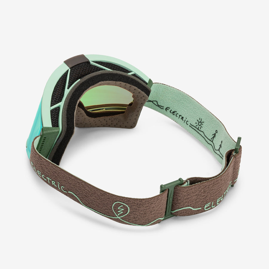 Electric Goggle Kabru Arthur Longo / Atomic Mint + Bonus Lens Onyx