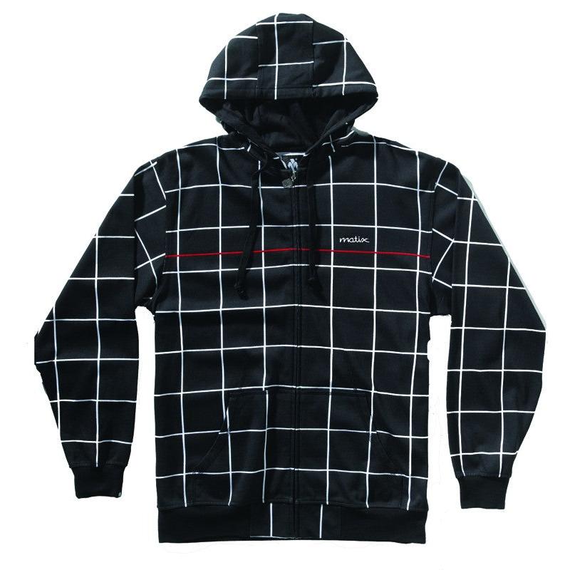 Matix Zip Hoodie Gridsight