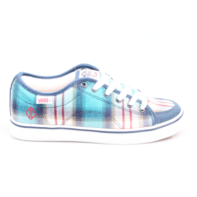 Vans Schuhe DD-66 plaid-navy *women*