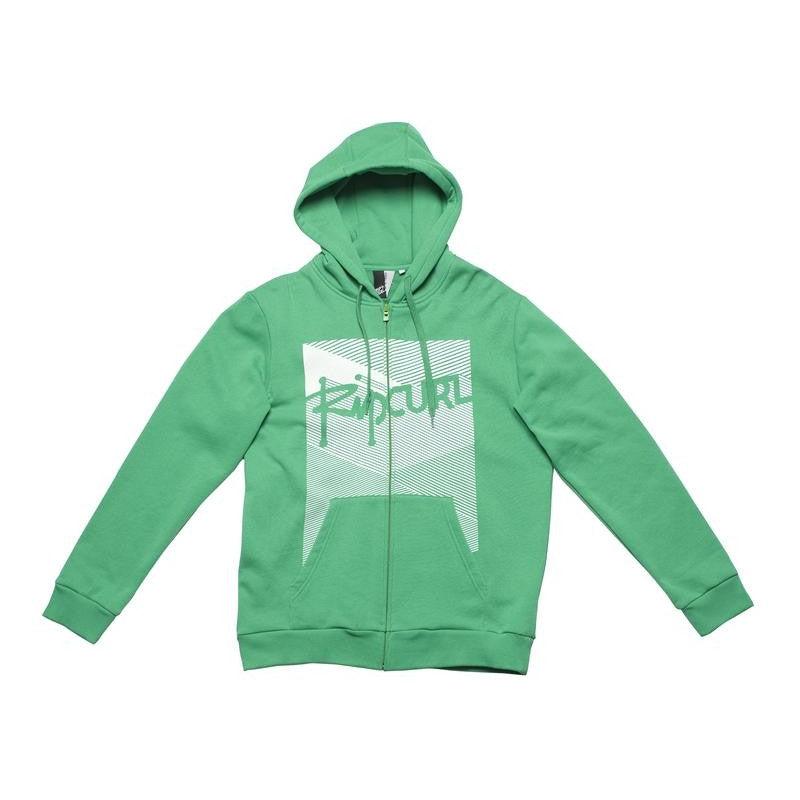 Rip Curl Zip-Hooded Some Lime bright green