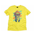 Quiksilver T-shirt Volume Pupper - Yellow