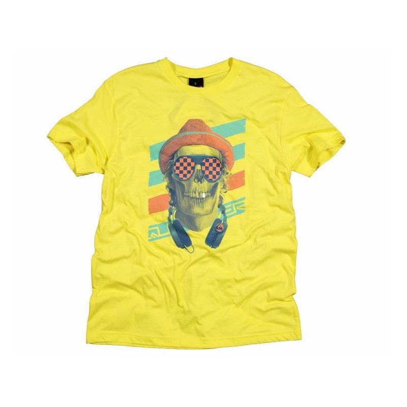 Quiksilver T-shirt Volume Pupper - Yellow