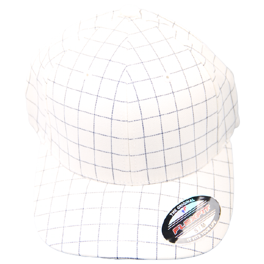 FlexFit Cap Checkered White