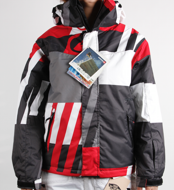 Quiksilver Snowboard Jacke Go Massive red *Kids*