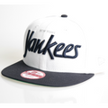 New Era Cap 9-Fifty Snapback Yankees Script white/black