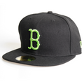 New Era Cap 59-Fifty Boston Red Sox Seas Bas F12 black/lime