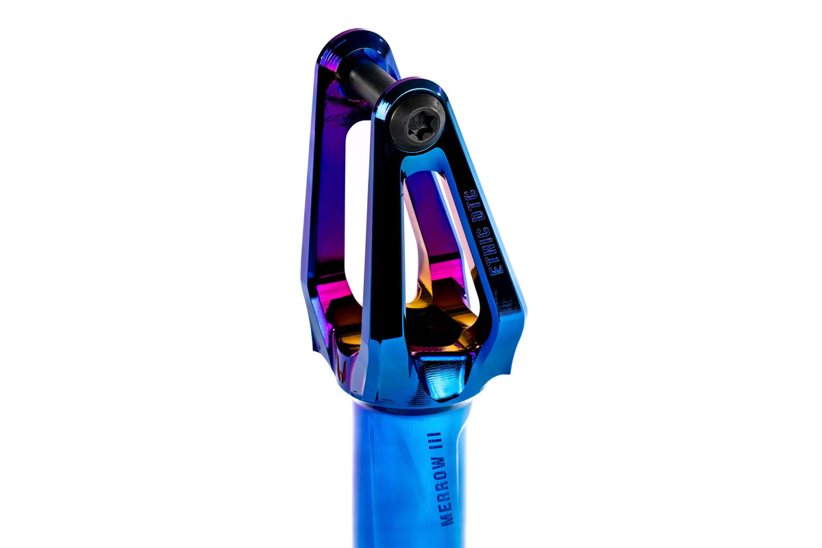 Ethic DTC Fork Merrow V3 HIC chrome blue