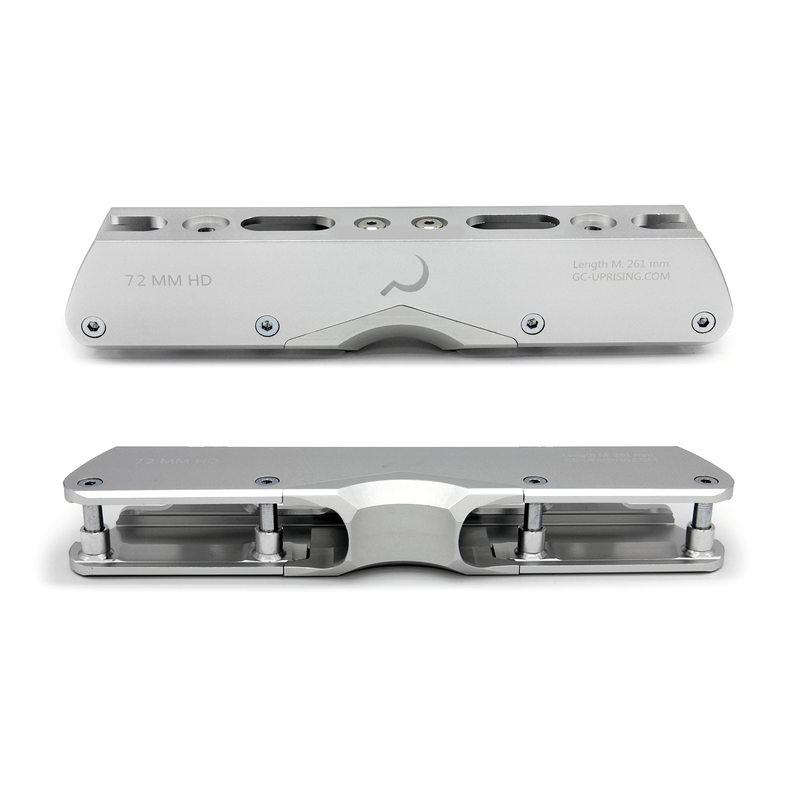 GC HD Frames 72mm w/alum H-block Silver