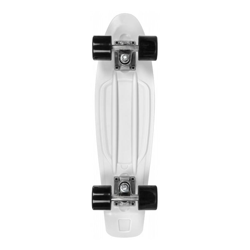 Playlife Vinylboard 22 x 6" White / black Wheels