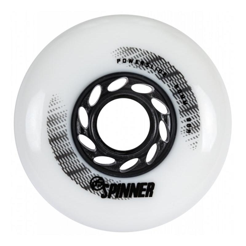 Powerslide Wheels Spinner 80mm 88a white