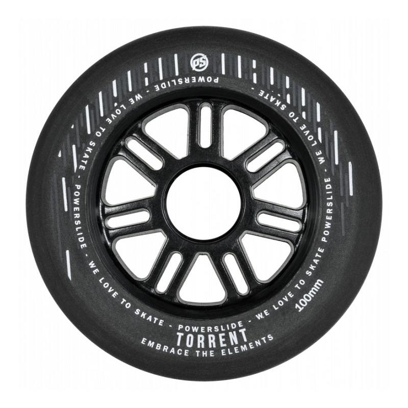Powerslide Wheels Torrent Rain 100mm/84a black