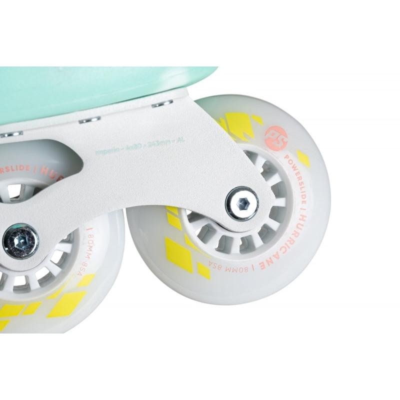 Powerslide Skates Zoom Baby Blue 80