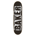 Baker Skateboard Deck Brand Logo Black/White 8.0''