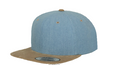 Chambray - Suede Snapback Blue / Beige