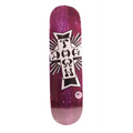 Dogtown Deck Street Silver Croos Logo Purple 8.5''
