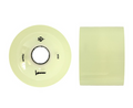 Luminous LED Longboard Wheel 70mm white glow