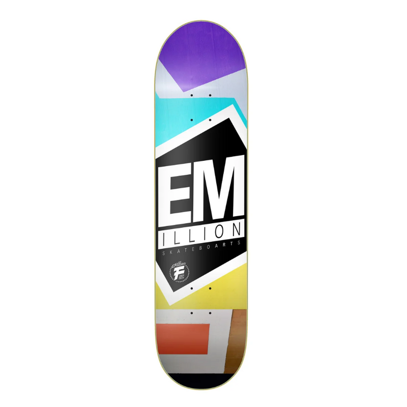 EMillion Skateboard Deck Fibertech Vivid II 8.125''