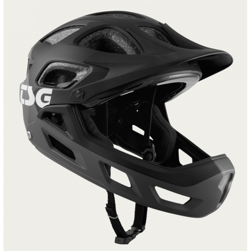 TSG Helm Seek Youth FR Graphic Design flow grey-black