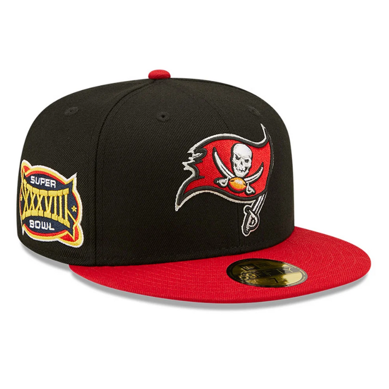 New Era 59-Fifty Tampa Bay Buccaneers NFL Side Patch Black
