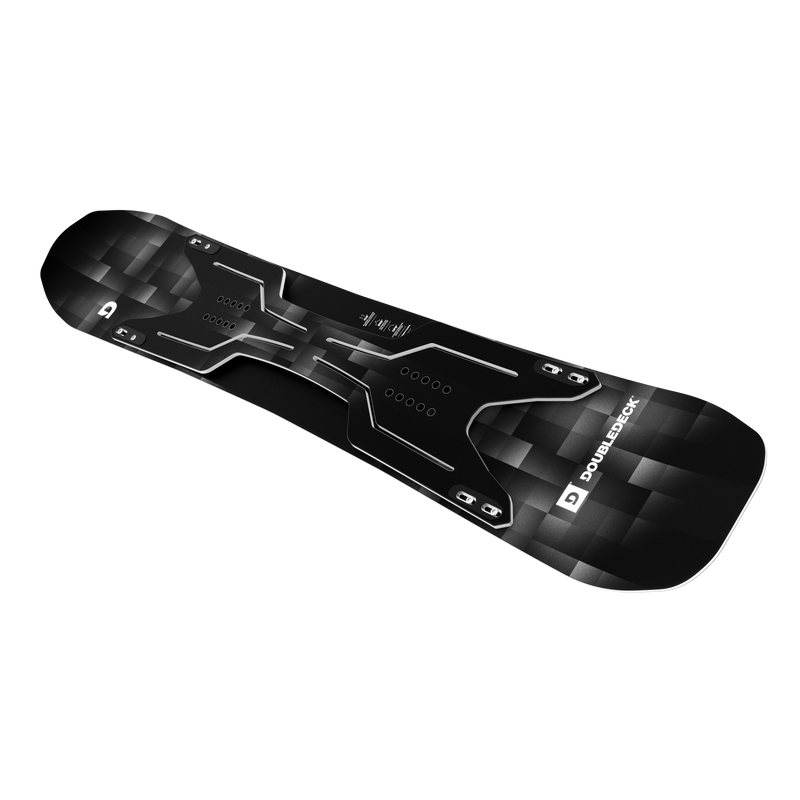 Doubledeck Snowboard Carving D Black