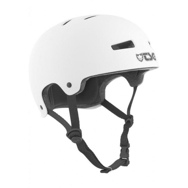 TSG Helm Evolution Solid Colors Satin White