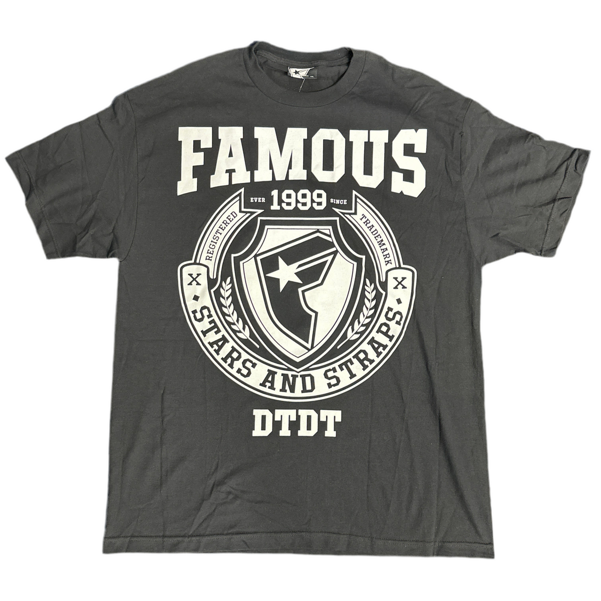 Famous T-Shirt Black Circle Logo