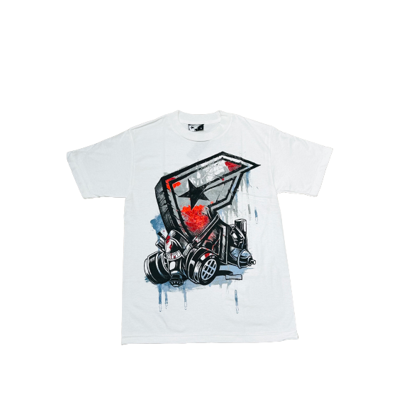 Famous T-shirt Wasteland white