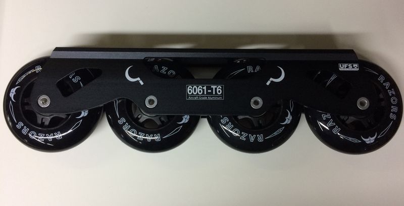 GC FSK Aluminium Frame 80mm  Complete Setup black